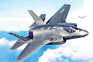 Máy bay tàng hình F35 do Lockheed Martin sản xuất, một trong những vũ khí xuất khẩu chủ lực của Mỹ