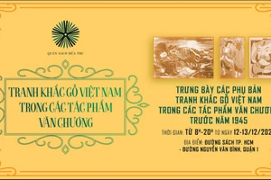 Trưng bày tranh khắc gỗ Việt Nam trong các tác phẩm văn chương