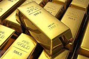 Vàng chiếm 22,9% tài sản của Ngân hàng Trung ương Nga. Ảnh: TTXVN
