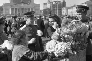 Ngày Chiến thắng ở thủ đô Moscow năm 1945