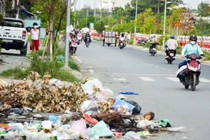 Đổ rác “trộm” gây ô nhiễm khu dân cư