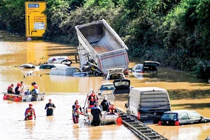 Lũ lụt nặng nề tại Đức vừa qua là hậu quả của biến đổi khí hậu