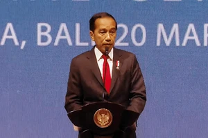 Tổng thống Indonesia Joko Widodo phát biểu tại lễ khai mạc IPU-144. Nguồn: nasional.kompas.com