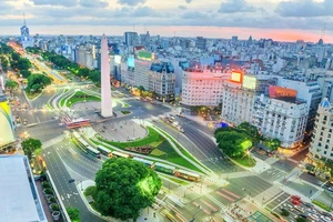 Thủ đô Buenos Aires của Argentina. Nguồn: AP