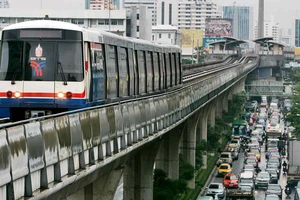 Thái Lan huy động tài chính xanh để giải quyết các vấn đề giao thông và ô nhiễm không khí ở thủ đô. Ảnh: AP