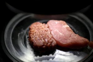 Thịt nhân tạo làm từ thực vật và được sản xuất bằng công nghệ in 3D