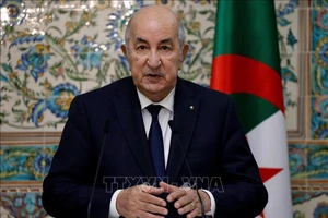 Tổng thống Algeria Abdelmadjid Tebboune. Ảnh: TTXVN