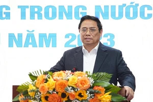 Thủ tướng Phạm Minh Chính phát biểu chỉ đạo tại hội nghị. Ảnh: ĐCSVN