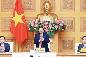 Thủ tướng Phạm Minh Chính tiếp các Trưởng cơ quan đại diện của Việt Nam tại nước ngoài. Ảnh: TTXVN