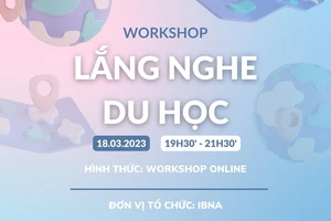 Workshop online “Lắng nghe du học”