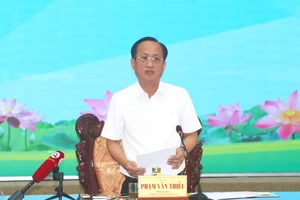 Chủ tịch UBND tỉnh Bạc Liêu Phạm Văn Thiều