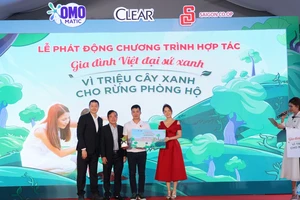 OMO hợp tác Saigon Co.op phát động chương trình trồng cây xanh cho rừng phòng hộ