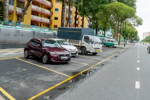 TP Vũng Tàu triển khai thu phí đậu xe dưới lòng đường