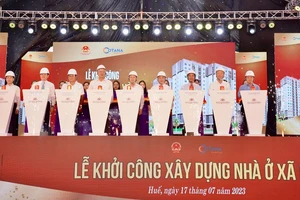 Khởi công xây dựng khu nhà ở xã hội tại Khu phức hợp Thủy Vân giai đoạn 2 thuộc Khu B đô thị mới An Vân Dương