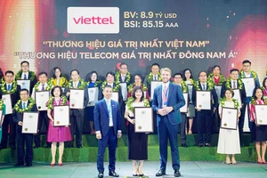 Viettel tiếp tục là thương hiệu giá trị nhất Việt Nam