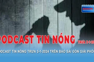 Podcast Tin nóng trưa 3-1-2024: Tước danh hiệu một trung úy công an sát hại người tình