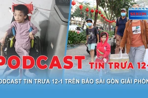 Podcast Tin trưa 12-1: Cháu bé bại liệt toàn thân cần được giúp đỡ; Vàng SJC nối tiếp đà tăng vào sáng 12-1...