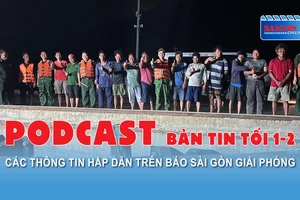 Podcast Bản tin tối 1-2: Tàu cá Việt Nam cứu 12 thuyền viên nước ngoài gặp nạn