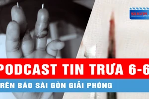 Podcast tin trưa 6-6: Cho tay vào quạt máy, bé 3 tuổi đứt lìa ngón tay; Thủng phổi, nhiễm độc, suy hô hấp vì bị đuôi cá đuối đâm...