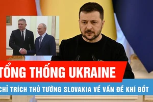 Tổng thống Ukraine chỉ trích Thủ tướng Slovakia về vấn đề khí đốt