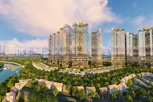Phối cảnh tổng thể dự án Sunshine City Sài Gòn