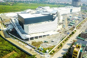 Tiến độ dự án Aeon Mall Hà Đông: Hoàn thiện hạng mục quan trọng Big Canopy
