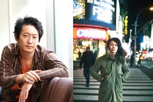Kenichi Tani (ngồi) và Suguru Yamamoto (đứng) đang nỗ lực cống hiến cho sân khấu Nhật Bản bằng các chương trình trực tuyến