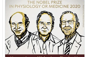 Các nhà khoa học giành giải Nobel Y học 2020