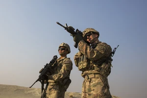 Binh sĩ Mỹ đồn trú tại Afghanistan. Ảnh: Getty Images