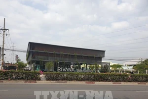 Công trình nhà mẫu của dự án Rivana do Công ty cổ phần đầu tư Đạt Phước làm chủ đầu tư. Ảnh: TTXVN 