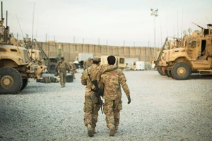 Binh sĩ Mỹ ở Afghanistan. Ảnh: REUTERS