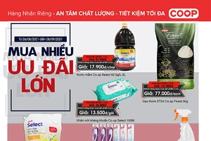 Hệ thống Saigon Co.op giảm giá hàng ngàn mặt hàng dịp lễ 2-9
