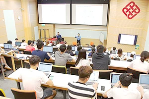 Lớp học ứng dụng công nghệ tại Trường Đại học Bách khoa Hồng Công