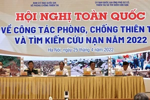 Phó Thủ tướng Lê Văn Thành chủ trì hội nghị. Ảnh: TTXVN