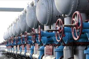 Hệ thống đường ống dẫn khí của Nga. Ảnh: TASS/TTXVN