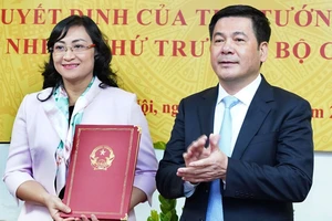 Đồng chí Phan Thị Thắng nhận chức Thứ trưởng Bộ Công thương