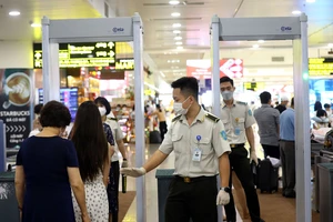 Cảng hàng không quốc tế Nội Bài tăng cường lực lượng an ninh đảm bảo an toàn cho các chuyến bay