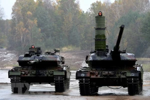 Xe tăng Leopard của Đức. Ảnh: AFP/TTXVN