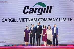 Đại diện Cargill Việt Nam tại lễ trao giải