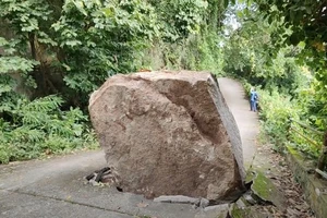An Giang: Sạt lở đá trên núi Ba Thê