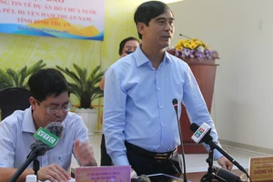 Bình Thuận thông tin vụ chuyển đổi hơn 600ha rừng làm hồ thủy lợi Ka Pét