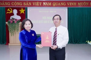 Ông Trương Đức Nghĩa được bổ nhiệm giữ chức Tổng Biên tập Báo Bà Rịa - Vũng Tàu