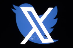 Biểu tượng mạng xã hội X (tiền thân là Twitter). Ảnh: AFP/TTXVN