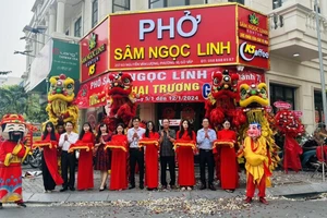 Chi nhánh 7 của Phở Sâm Ngọc Linh và K5 Coffee vừa khai trương ngày 5-1-2024, tại 257A3 City Land Nguyễn Văn Lượng, phường 10, quận Gò Vấp