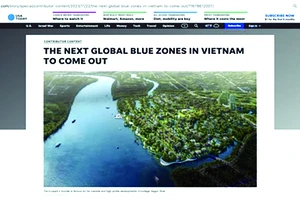 Báo Mỹ đưa tin về Ecovillage Saigon River bởi những thông số ấn tượng và gọi dự án là vùng xanh tiếp theo trên thế giới