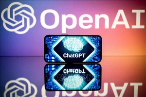 Biểu tượng của OpenAI và ChatGPT. Ảnh: AFP/TTXVN