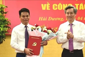 Công bố quyết định điều động, chỉ định Tư lệnh Cảnh sát Cơ động giữ chức Phó Bí thư Tỉnh ủy Hải Dương