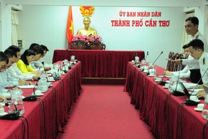 Quang cảnh hội nghị công bố quyết định kiểm toán