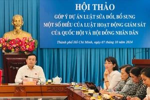 Đoàn Đại biểu Quốc hội TPHCM tổ chức hội thảo ngày 7-10