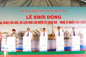 Trà Vinh: Khởi động công trình Khu lưu niệm cố soạn giả, NSND Viễn Châu 